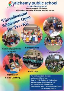 VIJAYADHSAMI ADMISSION OPEN 