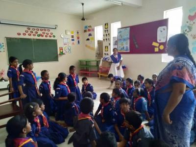 Scout and Guide Camp at school