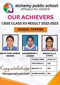 CBSE CLASS XII RESULT 2022-2023